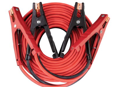 20 FT, 6 AWG Battery Booster Cables