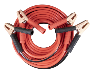 20 FT, 2 AWG Battery Booster Cables